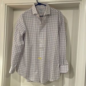 Ledbury Plaid Business Casual Dress Shirt